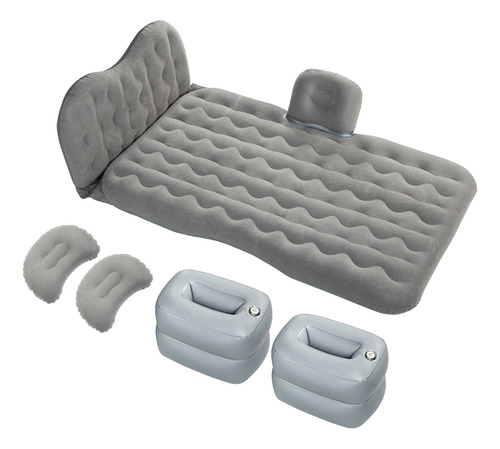 Cama Inflable Para Coche, Flocado, Asiento Trasero, Suv, Cam