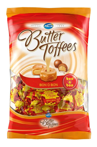 Caramelos Buter Toffees Bon O Bon X 150g 