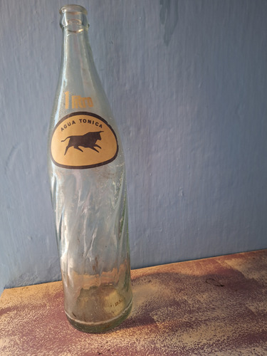 Antigua Botella De Agua Tónica Paso De Los Toros Década 80