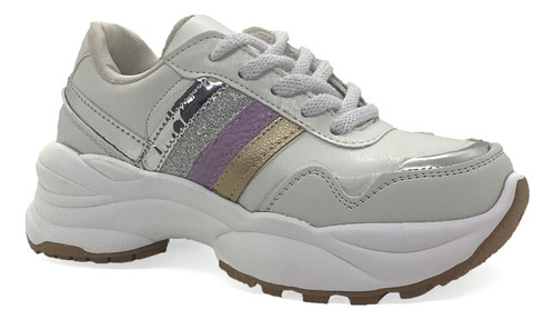 Zapatilla Urbana Nena Liviana Plataforma Niñas Nueva Kw