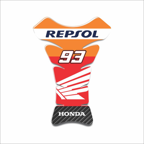 Tank Pad Resinado Repsol Honda Cb300r 300 F Protetor Tanque