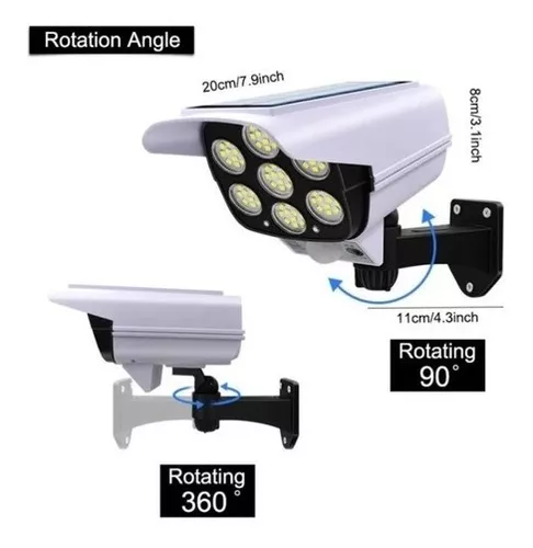 X2 Foco Led Solar 800w Potente Luz Led Exterior + Soporte - A&C