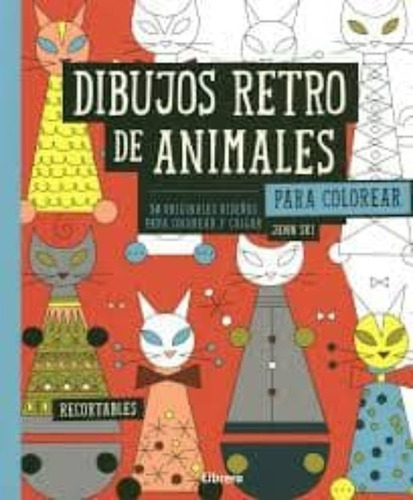 Dibujos Retro De Animales, Jenn Ski, Librero