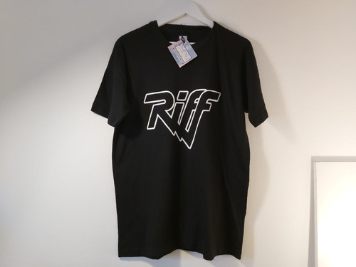 Remera Algodón Unisex Riff Pappo Napolitano Banda Logo