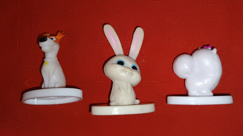 La Vida Secreta Tus Mascotas Bimbo Colección 7 Minifiguras (Usado)
