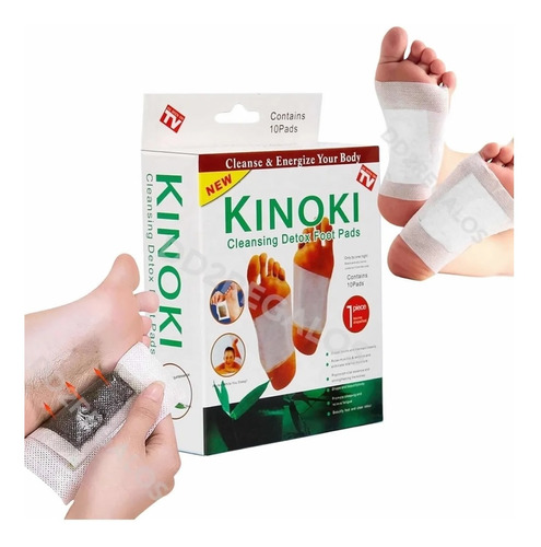 Kinoki Detox - Almohadillas De Pie 100% Ingredientes Natural