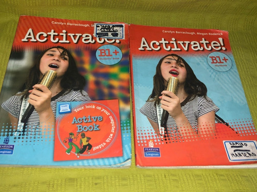 Activate ! B1+ Workbook / Students'book - Pearson/longman