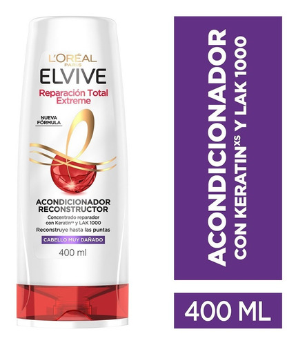 Acondicionador Elvive Reparación Total Extreme - 400ml