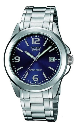 Reloj Casio Hombre Mtp-1215  Numeros Arabes 100% Original 