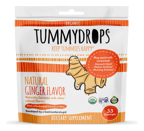 Tummydrops, Natural Ginger, 30 Drops Ehn-td-g-02