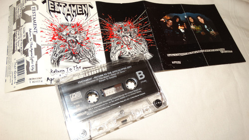 Testament - Return To The Apocalyptic City (atlantic) (tape: