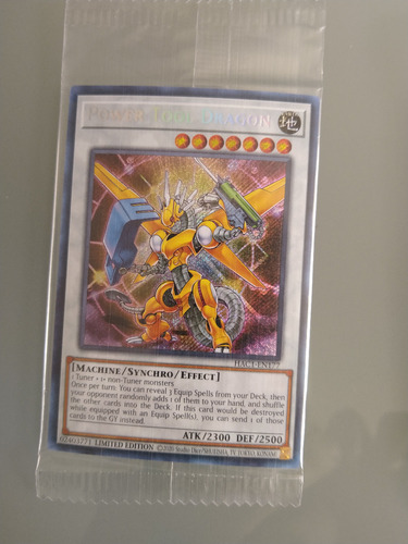 Carta Yugi-oh! Power Tool Dragon Secreta Hac1-en177