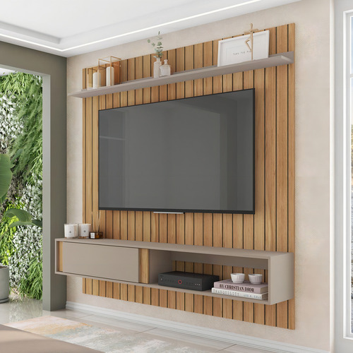 Panel de TV Boreal Espresso Furniture de hasta 70 pulgadas