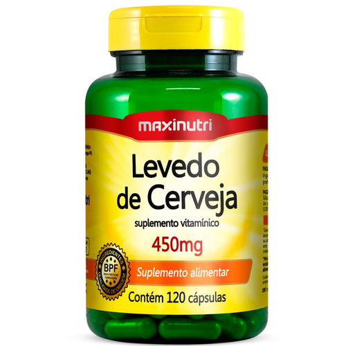 Levedo De Cerveja 450mg - 120 Cápsulas