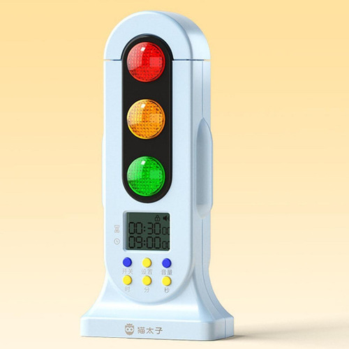 Mini Temporizador De Tráfico Visual Timer Temperizador Azul