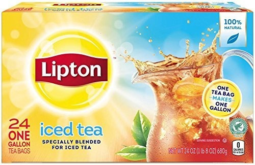 Té Helado - Bolsas De Té Lipton De Tamaño Galón - Iced Tea B