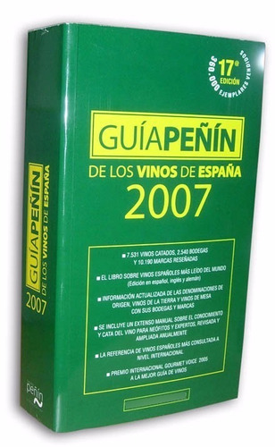 Guiapeñin De Los Vino De España 2007 17 Edicion Enologia
