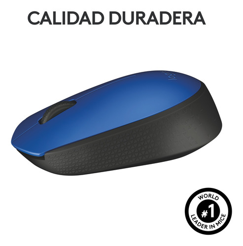 Mouse Inalámbrico Logitech M170 Con Tecnología 2,4 Ghz Azul