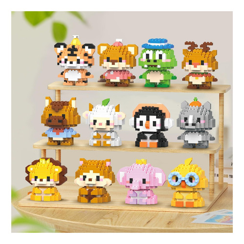 Lion Micro Building Bricks Kits, Lindo Lion Mini Building Y