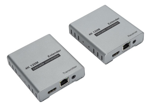 4k Hdmi Sobre Ethernet Cat5e Cat6 Extensor, Extensor Rj45 M