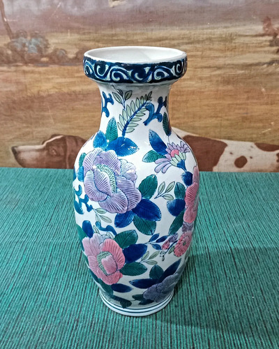 Florero De Porcelana China 