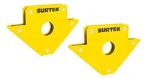 Comprar 2 Escuadras Magnéticas Para Soldar Surtek® 50lb Profesional