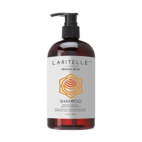 Laritelle Orgánica Shampoo 16 Oz Aceite De Argán, Romero, Pa