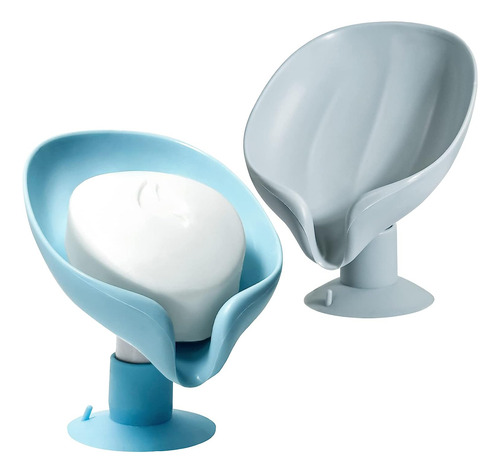 Soporte De Jabón Autodrenante De 2 Piezas, No Perforado, Fác