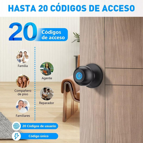 Manija De Puerta Inteligente,cerradura De Puerta Inteligente