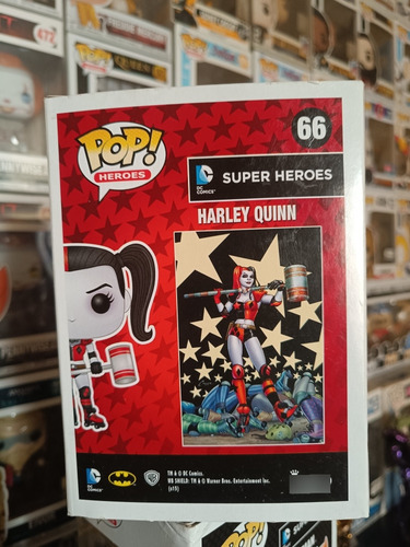 Funko Pop Harley Quinn # 66 Dc Comics Super Heroes (Usado)