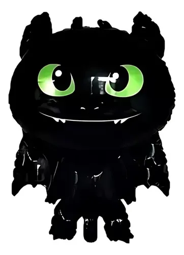 comprar Globos Metalizado Chimuelo Entrenar A Tu Dragón Grande 80cm
