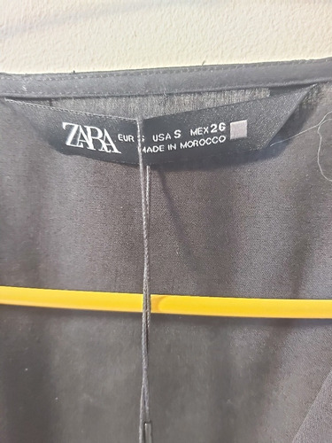 Imagen 5 de 6 de Vestido Zara Nuevo, Volados, Talle S