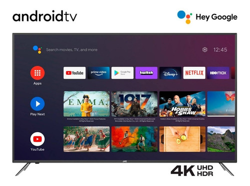 Imagen 1 de 3 de Televisor Jvc Smart 43 Uhd 4k