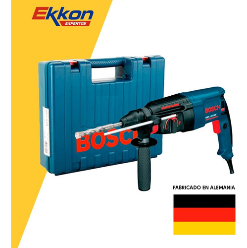 Imagen 3 de 10 de Rotomartillo Bosch Rotopercutor Martillo Demoledor Gbh 2-26