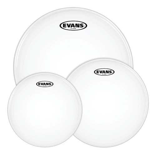 Pack Parches Tom Bateria Evans G1 Set 10-12-16 Arenado