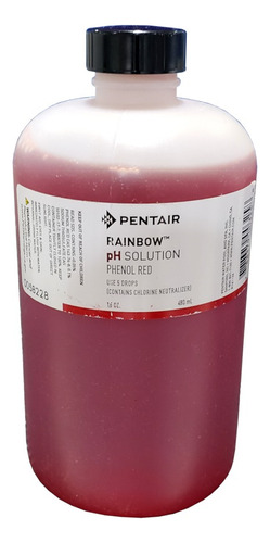 Solución De Ph Rojo De Fenol Con Neutralizador De Cloro