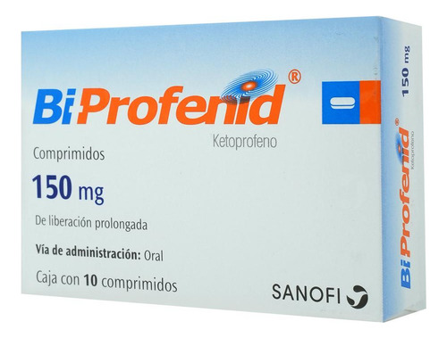 Bi-profenid Comprimidos 150 Mg, 10 Comprimidos