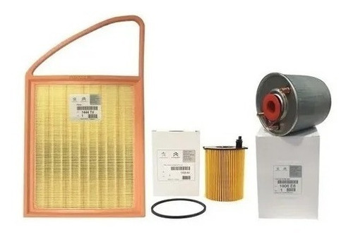Imagen 4 de 9 de Kit 4 Filtros Completo Peugeot 207 - 1.9 Original