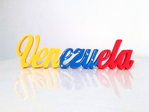 Recuerdo De Venezuela En Madera Souvenir Deco Regalo