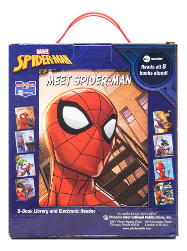 Marvel - Spider-man Me Reader Lector Electrónico Y 8...