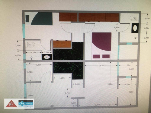 Imagem 3 de 3 de Casa Com 2 Dormitórios À Venda, 53 M² Por R$ 260.000 - Itaquera - São Paulo/sp - Ca0445