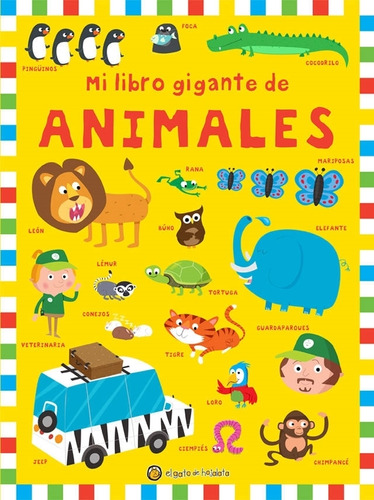 Mi Libro Gigante De Animales  - Tapa Dura - Guadal