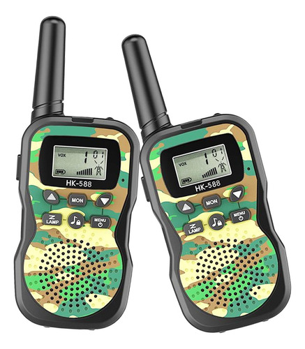 Ta Walkie Portátil Para Niños Juguetes Interphone 2 Vías