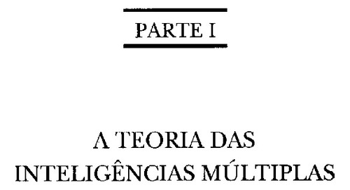 Inteligências múltiplas: A Teoria na Prática, de Gardner, Howard. Editorial Penso Editora Ltda., capa mole em português, 1995