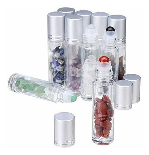 Botellas De Cristal Transparentes,10 Pack 10ml 0.33fl Fs7kt