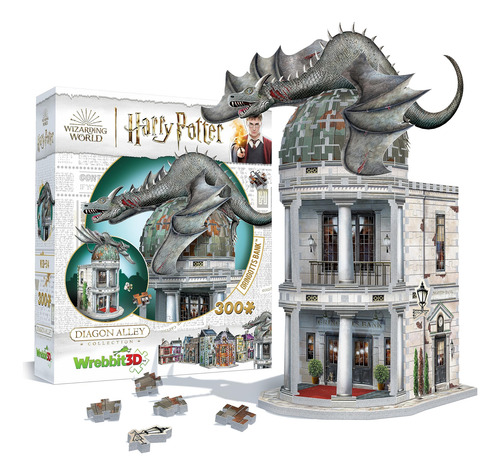 Puzzle 3d Webbit3d Harry Potter Gringotts Bank, 300 Piezas