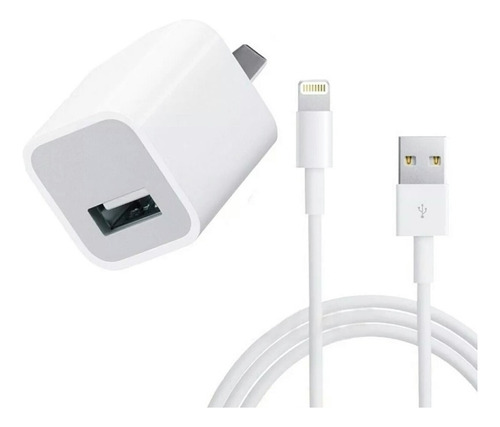 Cargador Para iPhone 6 7 8 X Xs Xr Xs + Cable Usb + Regalos 