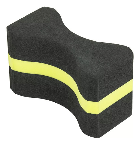 Pullbuoy Natación 500 Negro Amarillo Talla M