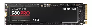 Ssd 1tb M.2 Pcle 4.0 7000mb/s Samsung 980 Pro Color Negro