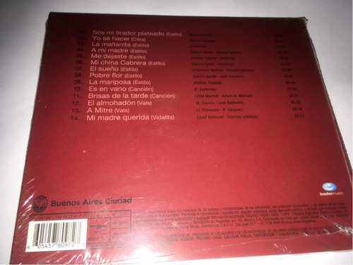 Carlos Gardel Sus Primeras Grabaciones Cd + Libro Digipack